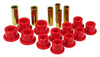 Prothane 6-1026 fits Ford 99-04 F250 SD 4wd Rear Leaf Spring Bushings - Red