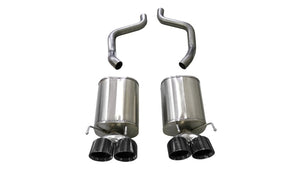 CORSA Performance 21012BLK Corsa 2009-2013 fits Chevrolet Corvette (C6) 6.2L Black Xtreme Axle-Back Exhaust w/4.5in Tips