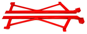 BMR SFC011R S197 fits Mustang Weld-On Boxed Subframe Connectors - Red