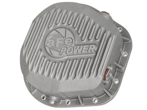 aFe 46-70020 Rear Differential Cover (Raw; Street Series); fits Ford Diesel Trucks 86-13 V8 (td)