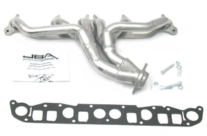 JBA 1526SJS 91-99 fits Jeep 4.0L 1-1/2in Primary Silver Ctd Cat4Ward Header