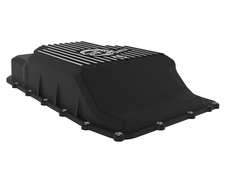 AFE 46-71330B fits Ford F-150 10R60/10R80 Pro Series Rear Transmission Pan Blac