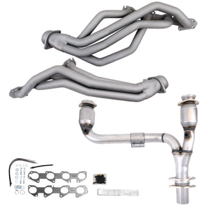 BBK 19502 09-24 fits Ram 1500 Hemi 5.7L 1-3/4 Long Tube Headers w/High Flow C
