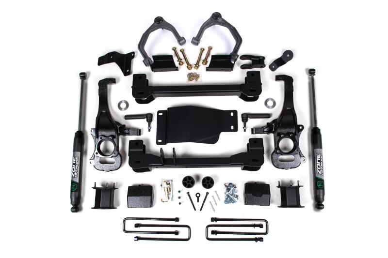 Zone Offroad ZONC69F 19-23 fits Chevy/fits GM Trail Boss / AT4 1500 4WD 4in Lift