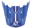 EVS H16T5P-VSBUW T5 Pinner Visor - Blue/White