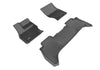 3D MAXpider 2007-2015 fits Infiniti Q40/G35/37 Kagu 2nd Row Floormats - Black