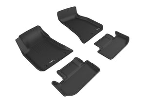 3D MAXpider 2012-2013 fits Honda Civic Kagu 1st Row Floormat - Black