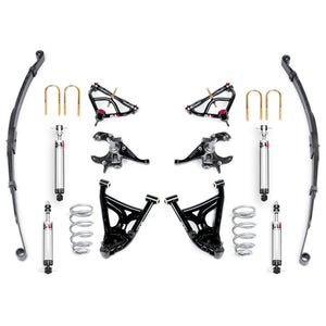 QA1 82-03 Chevy S10 2WD Drag Kit (2-4in/3in Drop) - Level 2