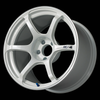 Advan YA47G54EWMR RG-4 17x8.0 / +54 Offset / 5x114.3 / 73mm Bore / Racing White Metallic and Ring