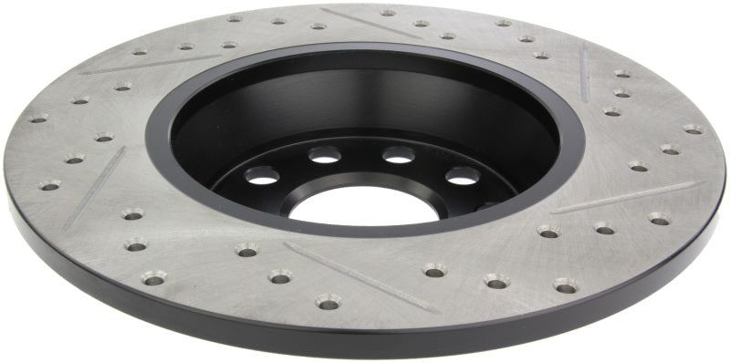 Stoptech 127.33099R Slotted & Drilled Sport Brake Rotor