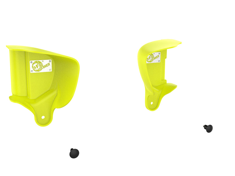 AFE 54-13032SE  FORCE Dynamic Air Scoop 15-18 fits BMW M3/15-20 M4 - Yellow
