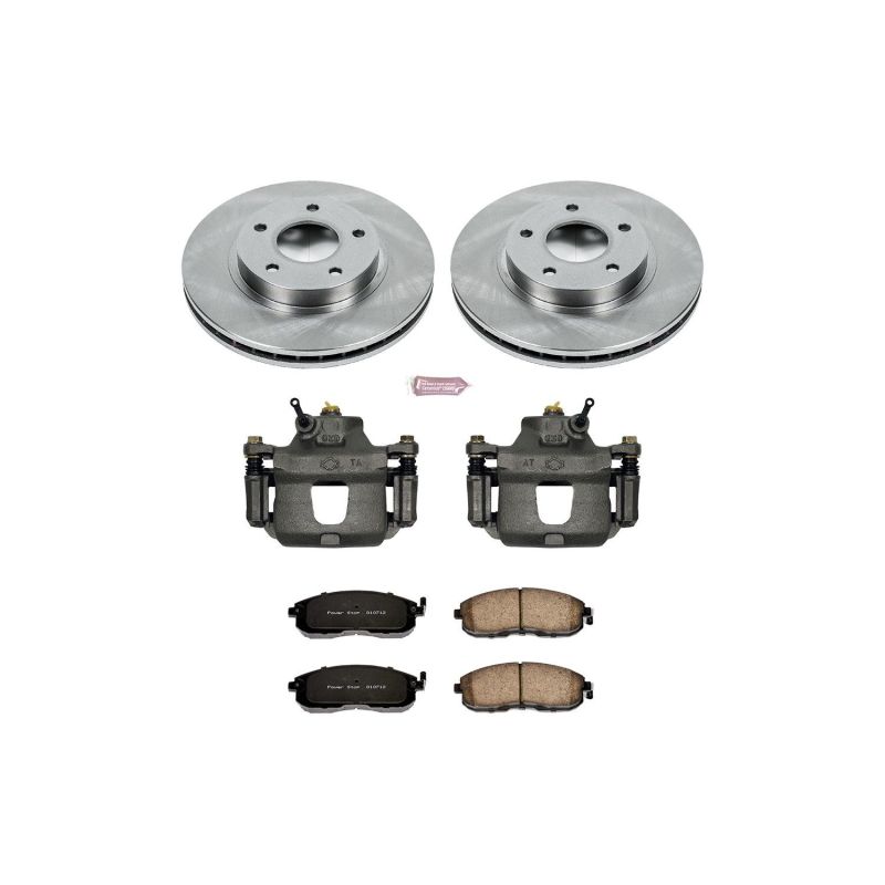 PowerStop KCOE3137A fits Nissan Maxima Front Autospecialty Brake Kit w/Calipers