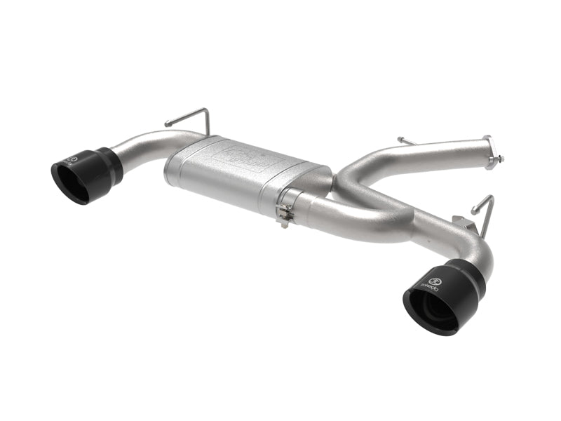 AFE 49-37007-B Axle Back Exhaust - 19-20 fits Hyundai Veloster N L4-2.0L (t)