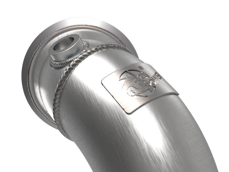 AFE 48-36411-1YC Twisted Steel Down Pipe 3in 304 Stainless Steel w/ Cat 15-18 f