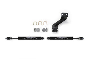 Fabtech FTS8047 14-18 Ram 2500 & 13-18 Ram 3500 HD Dual Stealth Steering Stabilizer Kit