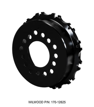 Wilwood 170-12625 fits Hat-Dynamic Park Brake 1.95in Offset Multi-5 Lug - 12 on