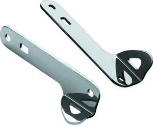 Kuryakyn 949 Kuryakyn Custom Teardrop Tie-Down Brackets 14-Up Touring Chrome