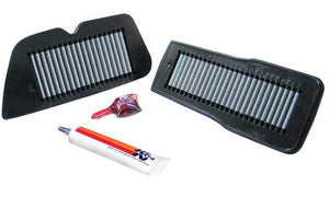 K&N Engineering SU-1487 K&N 87-09 fits Suzuki VS1400 Intruder Air Filter (2 Per Box)
