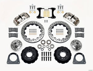 Wilwood 140-13224-DP fits Narrow Superlite 6R Front Hub Kit 12.88in Drill Pol T
