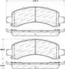 Stoptech 308.09741 Street Brake Pads