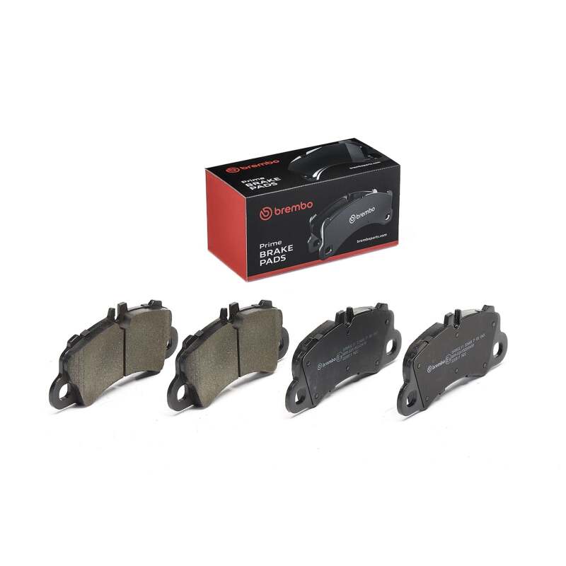 Brembo OE P65043 2024 fits Porsche Macan Front Premium Low-Met OE Equivalent Pad