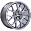 BBS CH146TIPO CH-R 18x8.5 5x112 ET38 Satin Titanium Polished Rim Protector Wheel -82mm PFS/Clip Required