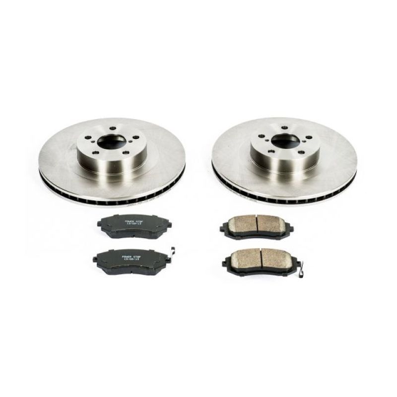 PowerStop KOE2373 fits Saab 05-06 9-2X Front Autospecialty Brake Kit
