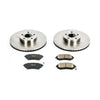 PowerStop KOE2373 fits Saab 05-06 9-2X Front Autospecialty Brake Kit