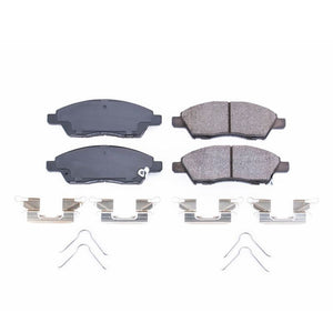 PowerStop 17 fits Nissan Micra Front Z17 Evolution Ceramic Brake Pads w/Hardware