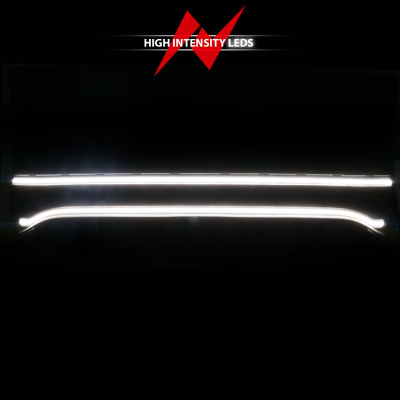ANZO 901028 15-23 fits Dodge Charger Black LED Grille w/ Initiation & Running Light/DRL Bar