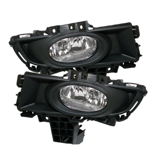 Spyder 5020765 fits Mazda 07-08 3 4Dr OEM Fog Lights (Wont Fit Sports/Gt Or Htc