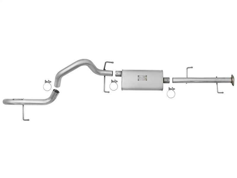 AFE 49-06038 on 2-1/2in Aluminized Steel Cat-Back Exhaust 07-17 fits Toyota FJ