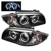 Spyder 5008985 fits BMW 08-11 E87 1-Series Projector Headlights LED Halo Black
