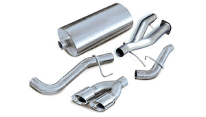 CORSA Performance 14220 Corsa 2002-2006 fits Cadillac Escalade 6.0L V8 Polished Sport Cat-Back Exhaust