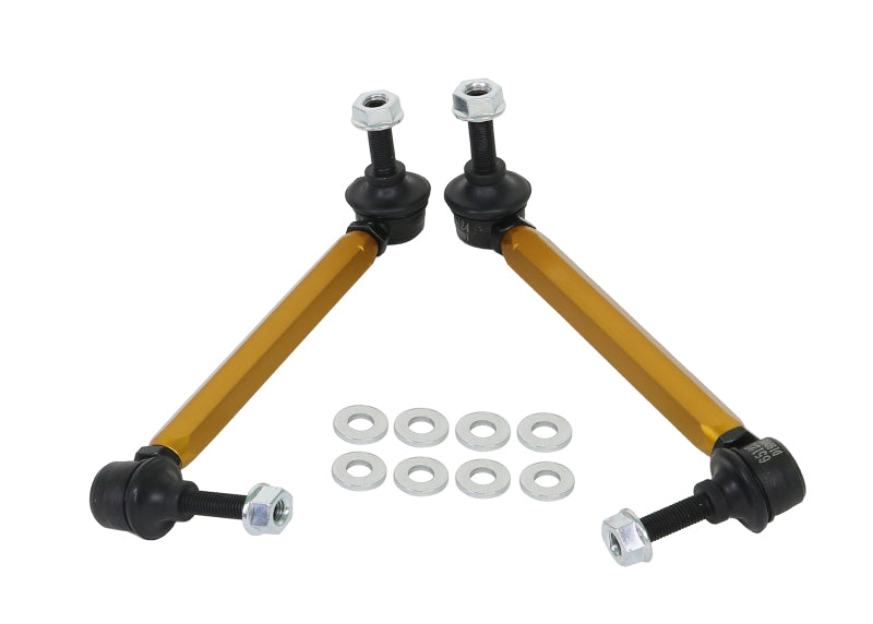 Whiteline KLC140-235 Universal Swaybar Link Kit-Heavy Duty Adjustable 10mm Ball Joint