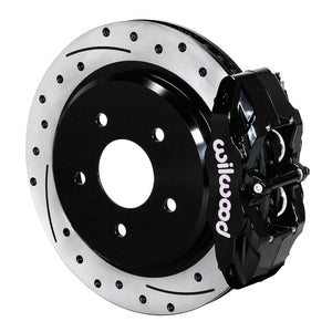 Wilwood kit rear DPC5/6 vette 97-04 all C5 12.00 rotor SRP black W/PADS & lines