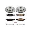 PowerStop KOE2147 fits Jeep 99-02 Grand Cherokee Front Autospecialty Brake Kit