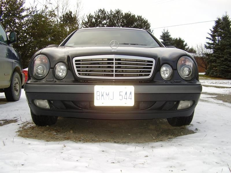 Spyder 5011176 fits Mercedes Benz CLK Projector Headlights Halogen Model- LED H