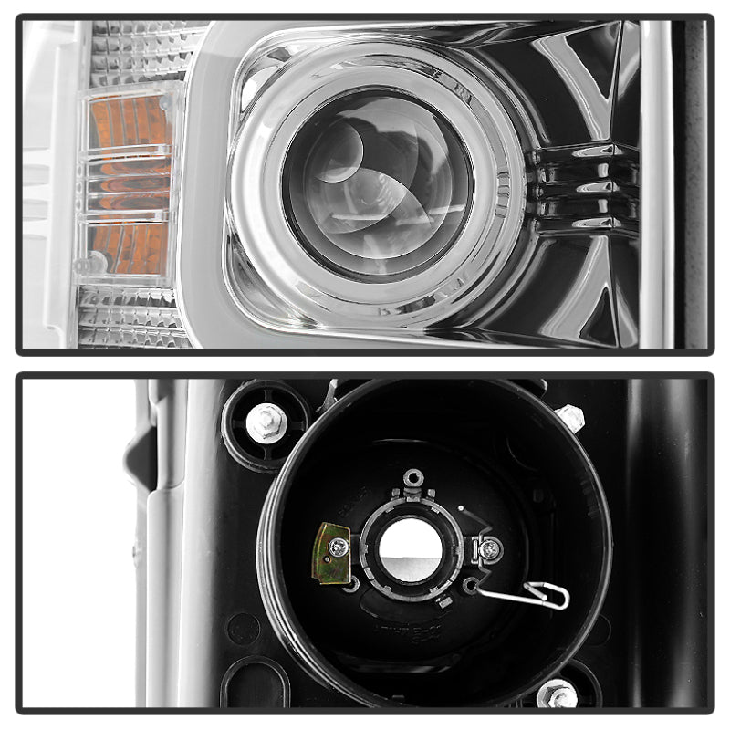 Spyder 5081049 fits Chevy 14-16 Silverado 20 2500 HD Projector Headlights Light