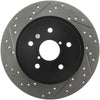 Stoptech 127.47037R 16-17 fits Subaru WRX (w/Eyesight Technology) Sport Slotted & Drilled Rear Right Rotor