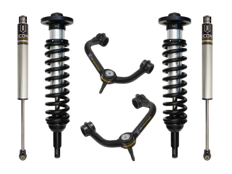 ICON K93002T fits Ford 09-13 F-150 4WD 0-2.63in Stage 2 Suspension System w/Tubular Uca