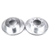 PowerStop AR8771XPR 03-08 fits Dodge Ram Front Drilled & Slotted Rotor - Pair