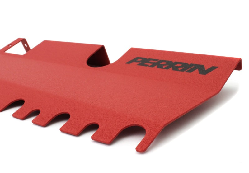 Perrin PSP-ENG-512-4RD 15-21 WRX/STI Radiator Shroud (With OEM Intake Scoop) - Red