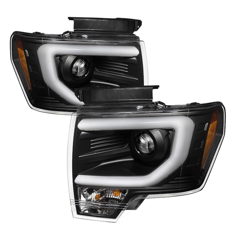 Spyder 5077646 fits Ford 13-14 F150 Projector Fctry Xenon Model- Light Bar DRL
