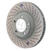 SHW Performance PFR31004 SHW 07-13 fits Porsche 911 Turbo w/o Ceramic Brakes Right Front Drill-Dimp MB Brake Rotor (99735140601)