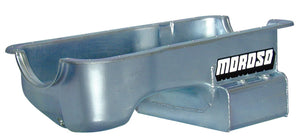 Moroso 20506 fits Ford 289-302 (w/Rear Sump) Kicked Out Wet Sump 7qt 7.5in Steel