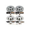 Power Stop fits Mercedes-Benz E350 Front and Rear Autospecialty Brake Kit
