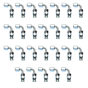 Russell 620429 Performance -6 AN Endura Pwerflex Power Steering 90 Degree Hose Ends(25 pcs.)