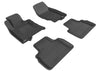 3D MAXpider 2012-2017 fits Hyundai Azera Kagu 2nd Row Floormats - Black