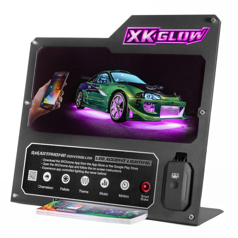 XK XK-DIS2-CAR Glow 2nd Gen Metal Countertop Display (Car)